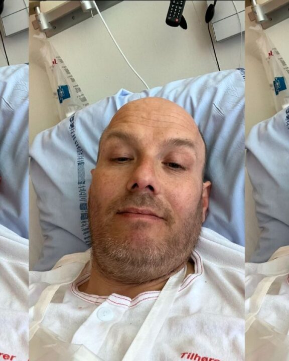 Konstruktørstuderende Lasse i en hospitalsseng.